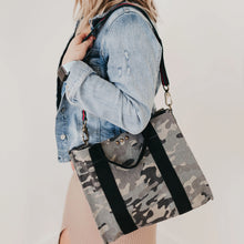 Load image into Gallery viewer, Pretty Simple Madison Canvas Crossbody Tote