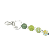 Load image into Gallery viewer, Jilzarah 4-Ball Keychain - Botanical Green