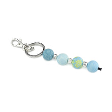 Load image into Gallery viewer, Jilzarah 4-Ball Keychain - Bermuda Blue