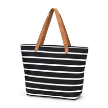 Load image into Gallery viewer, Viv & Lou Stripe Tote