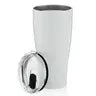 Load image into Gallery viewer, 30 oz Dimpled Golf® Sic Stainless Steel Tumbler - White