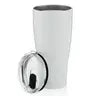 Load image into Gallery viewer, 30 oz Dimpled Golf® Sic Stainless Steel Tumbler - White
