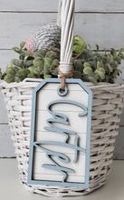 Load image into Gallery viewer, Easter basket tag / Name tag
