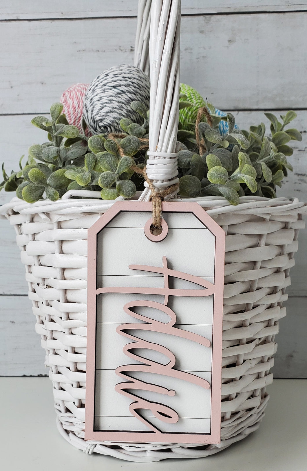 Easter basket tag / Name tag