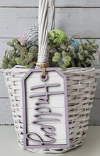 Load image into Gallery viewer, Easter basket tag / Name tag

