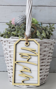 Easter basket tag / Name tag