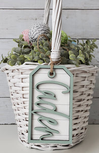 Easter basket tag / Name tag